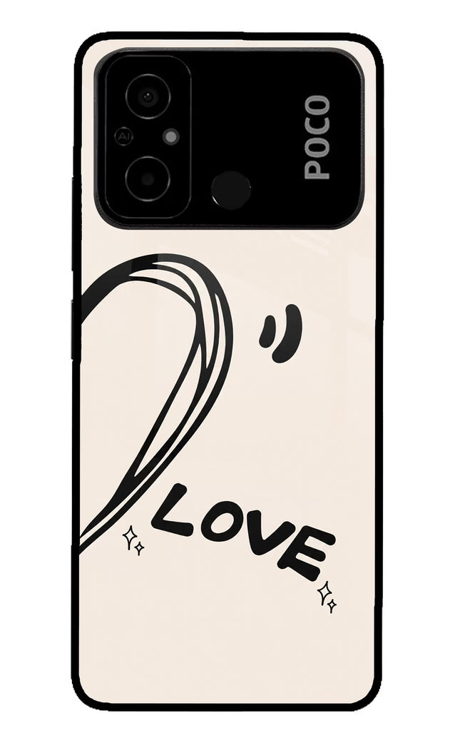 Soul Line Poco C55 Glass Case
