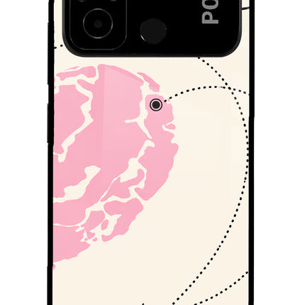 Miss Orbit Poco C55 Glass Case