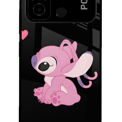 Angel Crush Poco C55 Glass Case