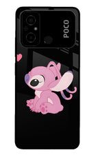 Angel Crush Poco C55 Glass Case