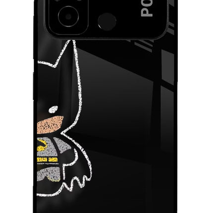 Bat Kitty Poco C55 Glass Case