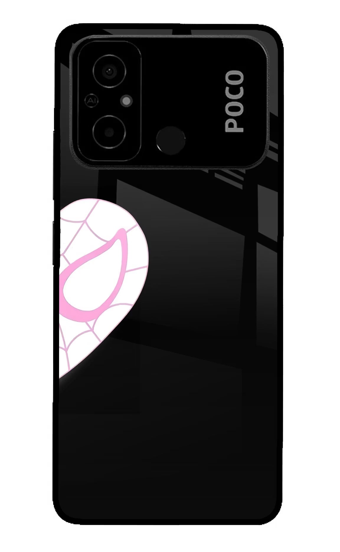 Gwen Mask Poco C55 Glass Case