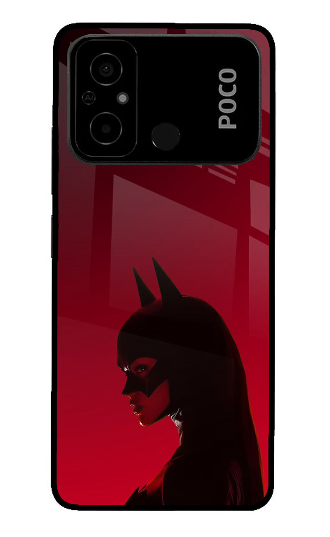 Night Thief Poco C55 Glass Case