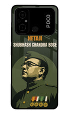 Netaji Legacy Poco C55 Glass Case