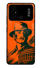 Bhagat Singh Legacy Poco C55 Glass Case