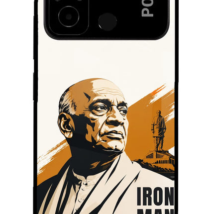 Chandrashekhar Azad Fearless Poco C55 Glass Case