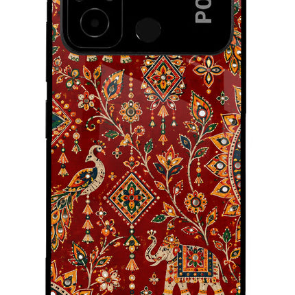 Laal Riwaaz Poco C55 Glass Case