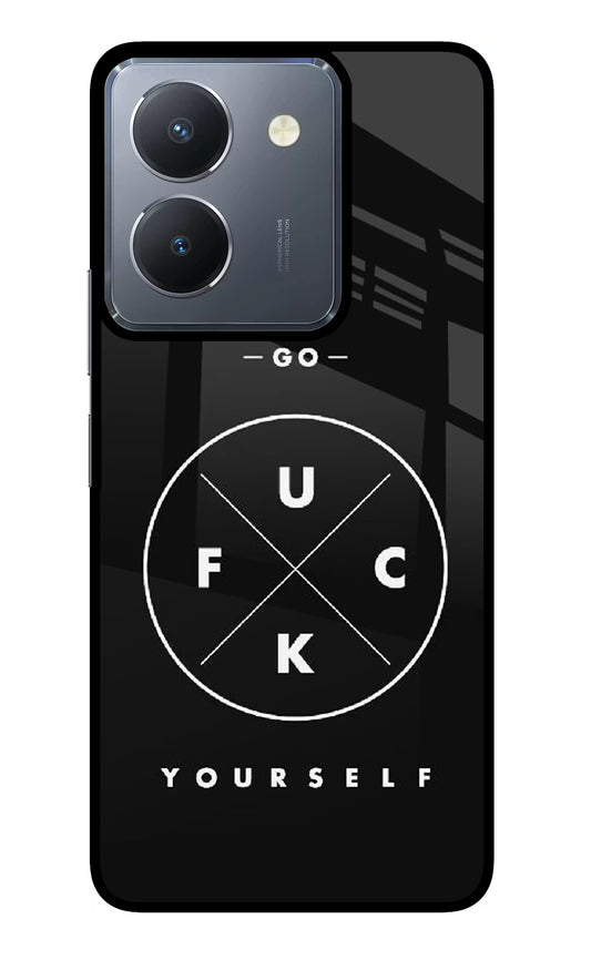 Go Fuck Yourself Vivo Y36 Glass Case