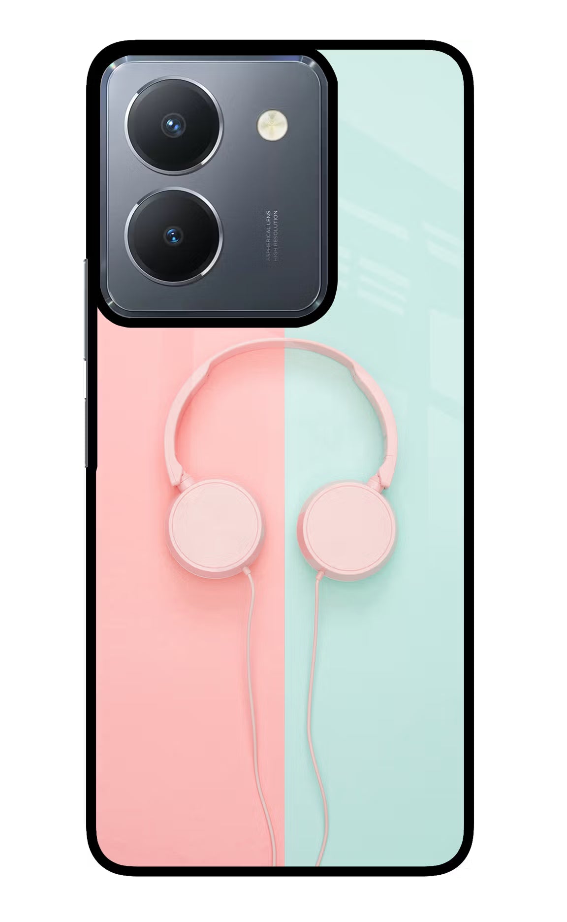 Music Lover Vivo Y36 Glass Case