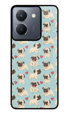 Pug Dog Vivo Y36 Glass Case