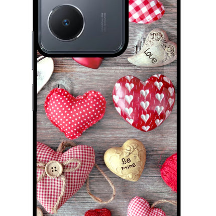 Love Wallpaper Vivo Y36 Glass Case