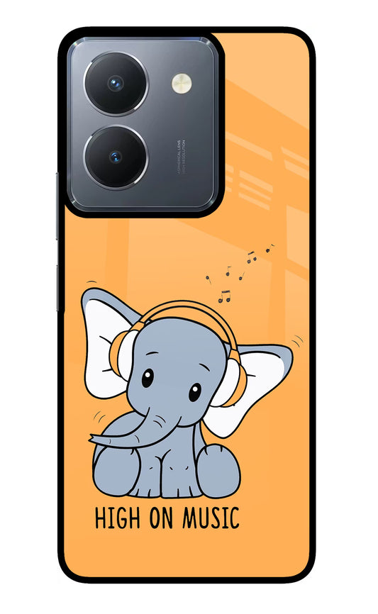 High On Music Vivo Y36 Glass Case