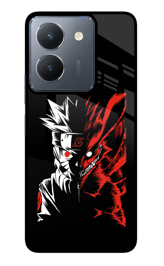 Naruto Two Face Vivo Y36 Glass Case