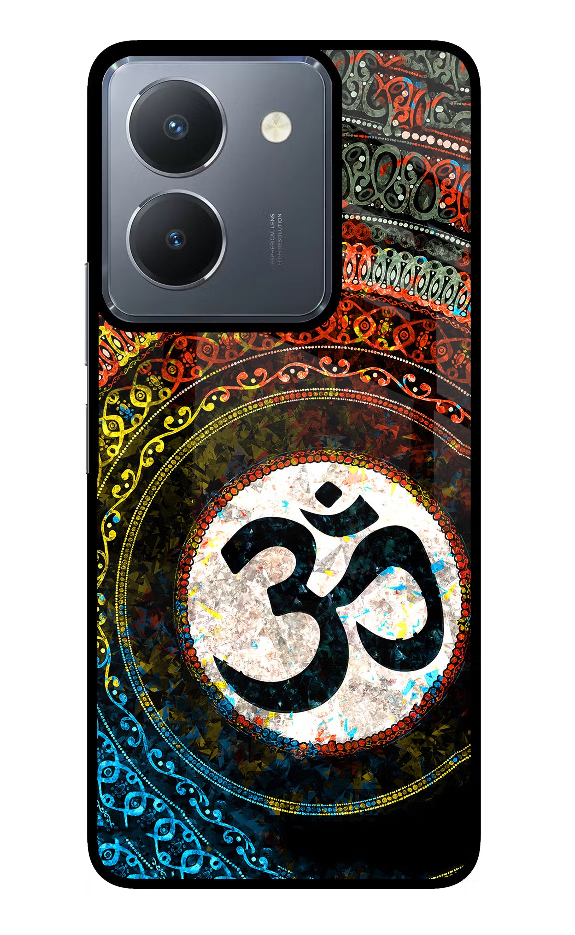 Om Cultural Vivo Y36 Glass Case
