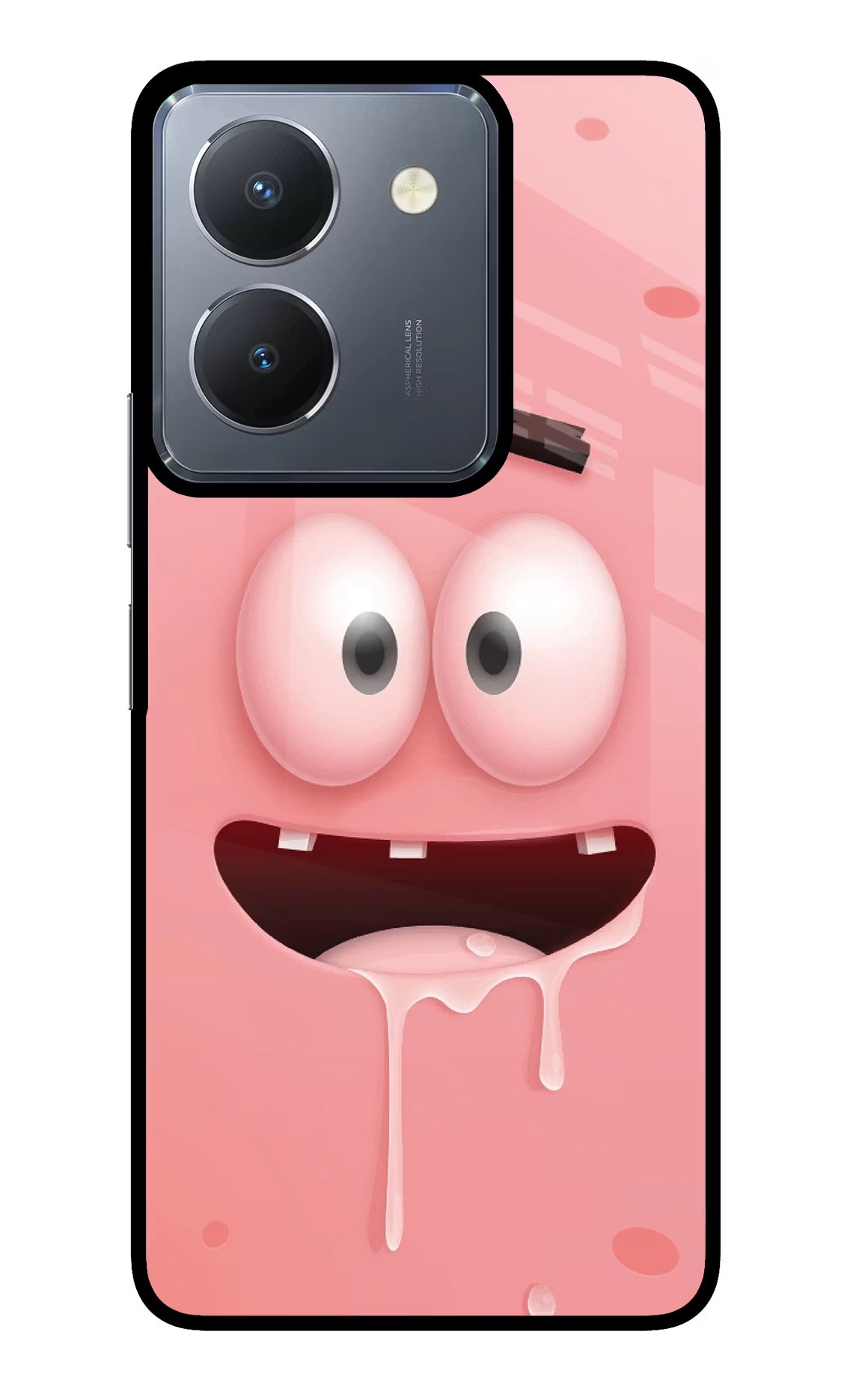 Sponge 2 Vivo Y36 Glass Case Back Cover by Casekaro
