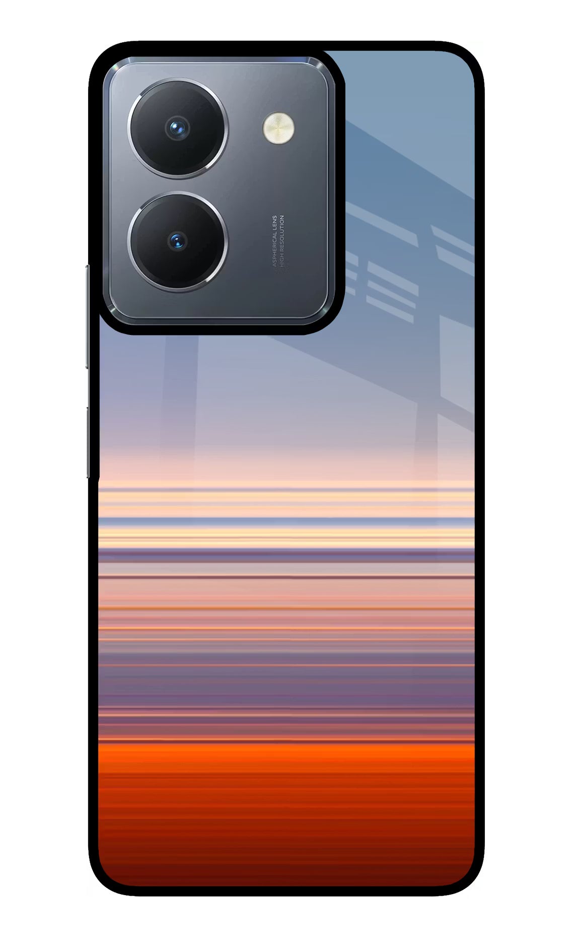 Morning Colors Vivo Y36 Glass Case