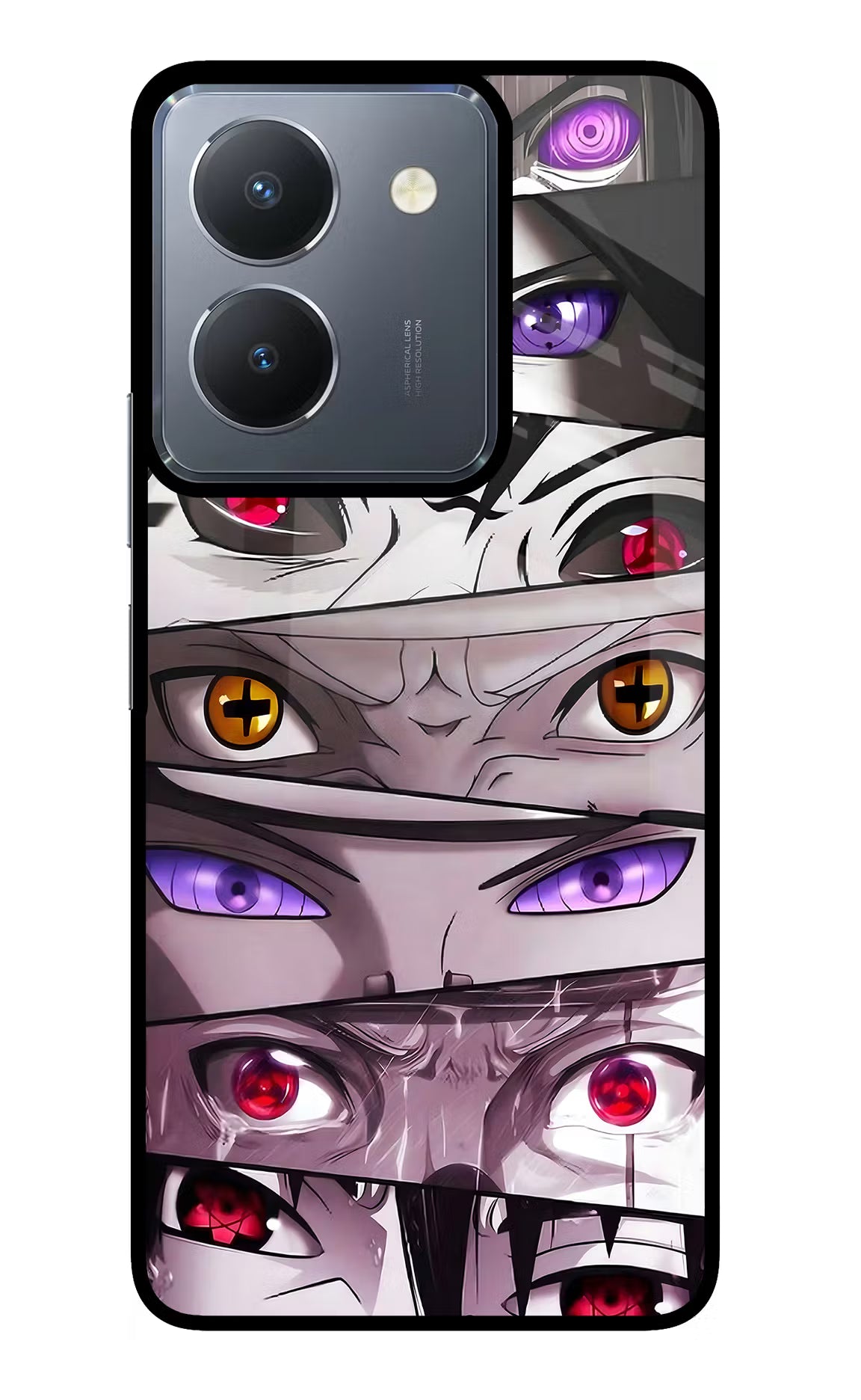Naruto Anime Vivo Y36 Glass Case Back Cover by Casekaro