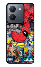 Spider Man Vivo Y36 Glass Case