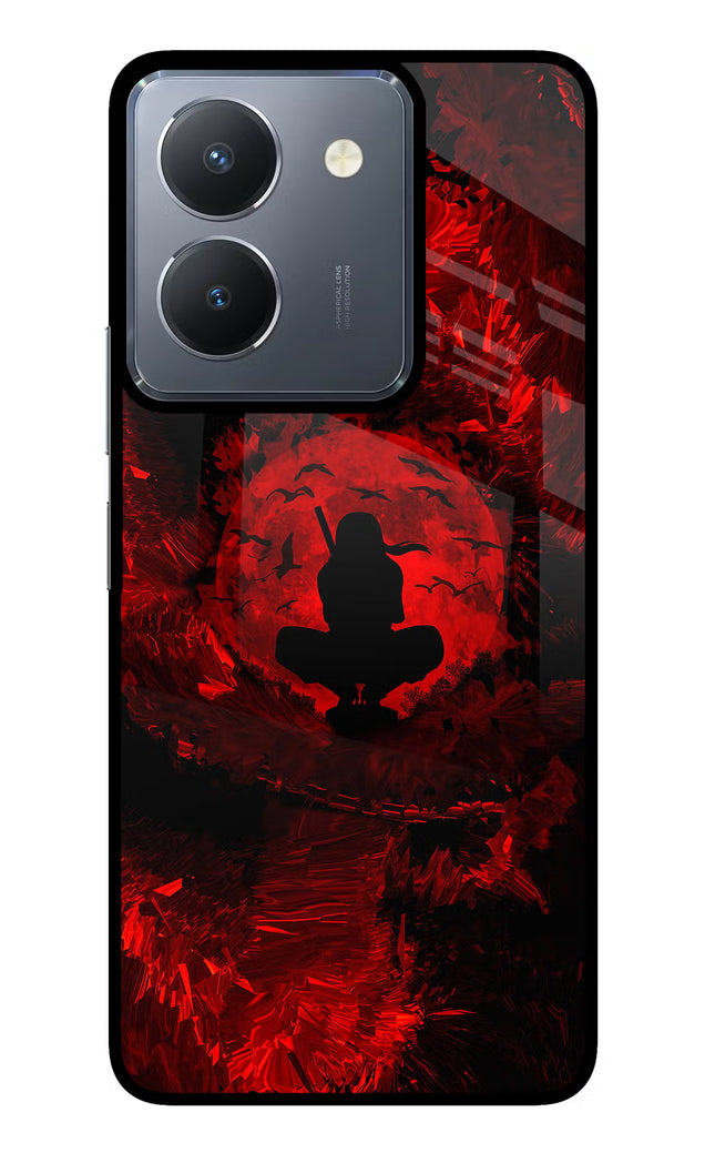 Itachi Uchiha Vivo Y36 Glass Case Back Cover by Casekaro