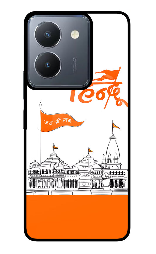 Jai Shree Ram Hindu Vivo Y36 Glass Case