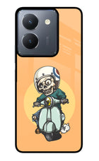 Undead Biker Vivo Y36 Glass Case