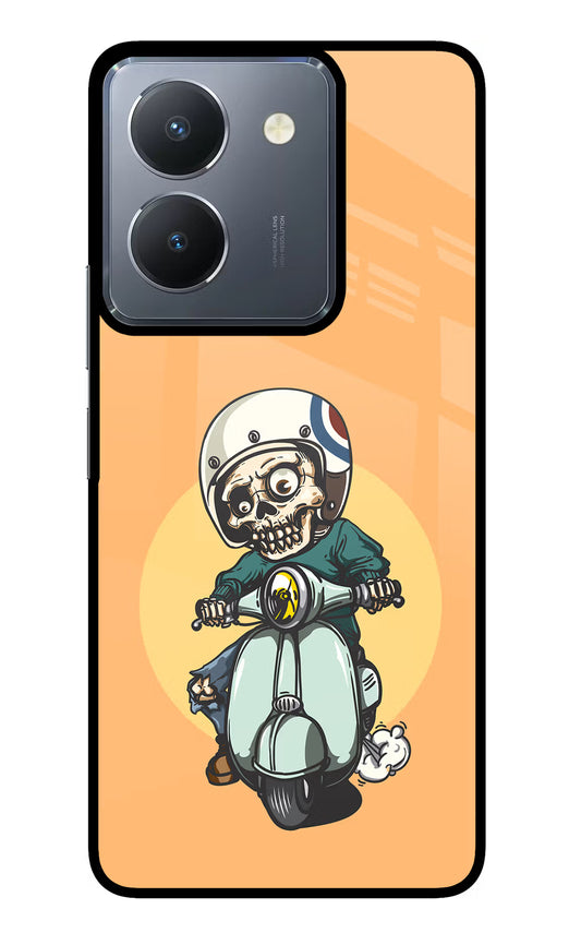 Undead Biker Vivo Y36 Glass Case