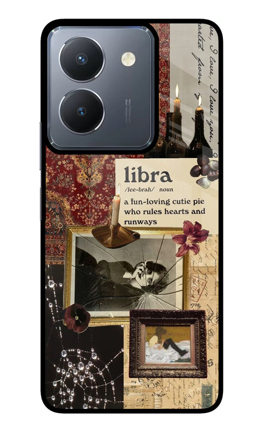 Libra Zodiac Vivo Y36 Glass Case