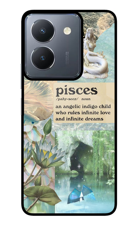 Pisces Zodiac Vivo Y36 Glass Case