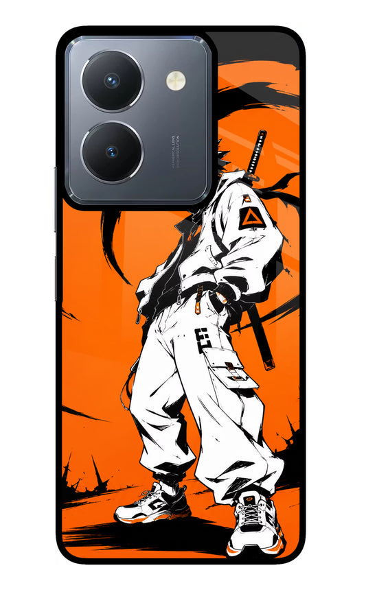 Street Samurai  Vivo Y36 Glass Case