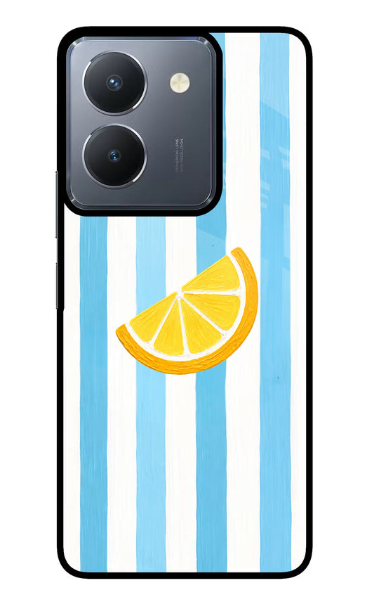 Summer Lemon Vivo Y36 Glass Case