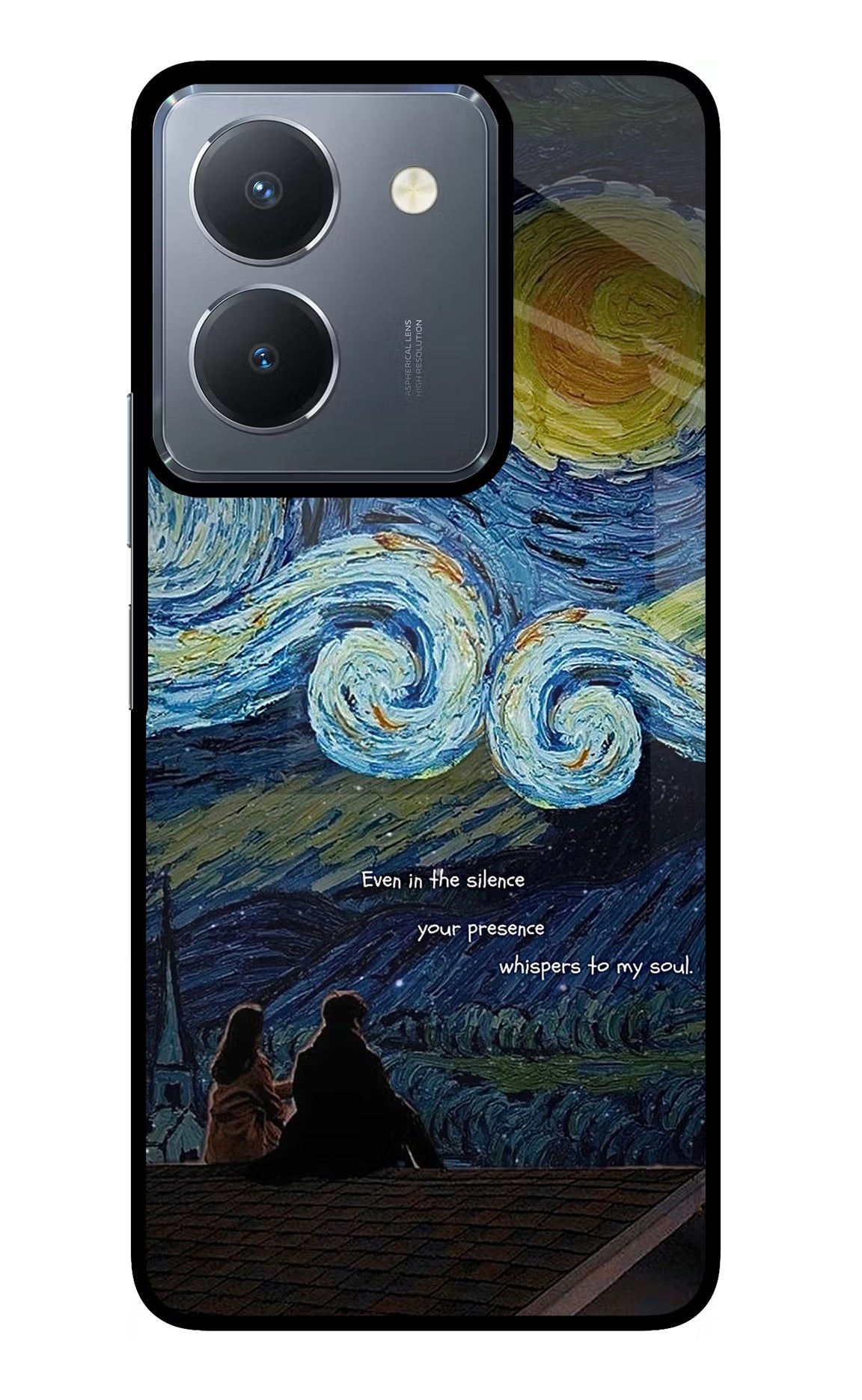 Softcore Vivo Y36 Glass Case