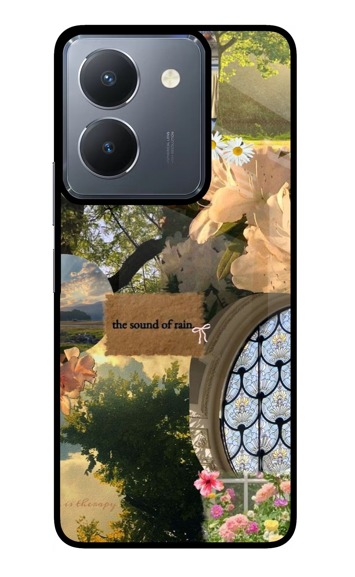 Rain Vivo Y36 Glass Case