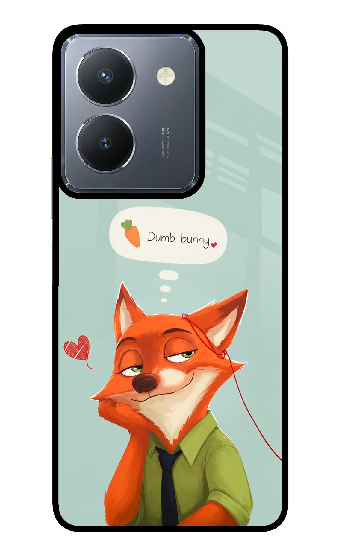 Nick Charm Vivo Y36 Glass Case