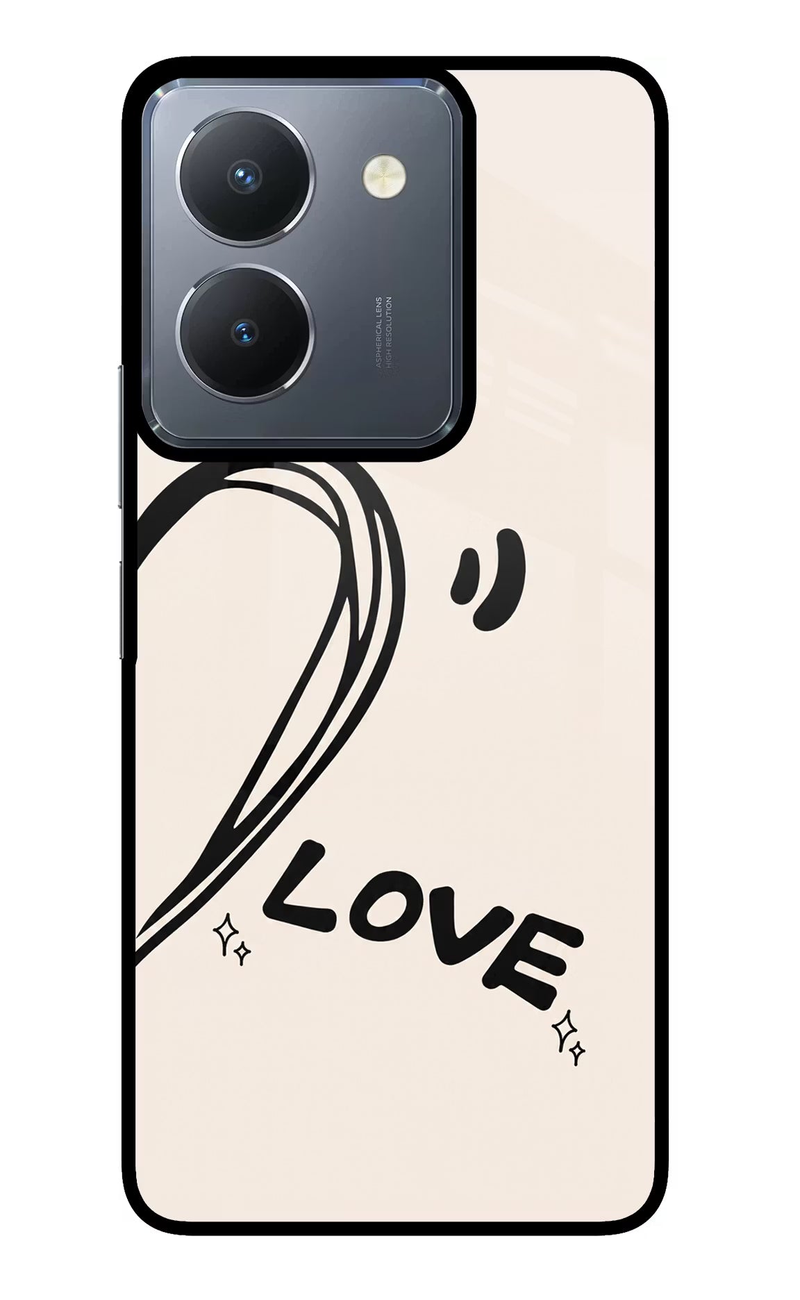 Soul Line Vivo Y36 Glass Case