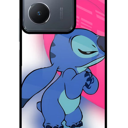 Stitch Hug Vivo Y36 Glass Case