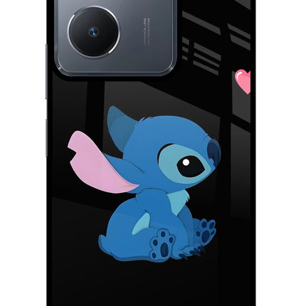 Stitch Crush Vivo Y36 Glass Case