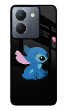 Stitch Crush Vivo Y36 Glass Case