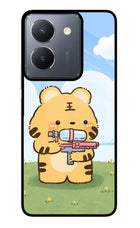 Tiger Treat Vivo Y36 Glass Case