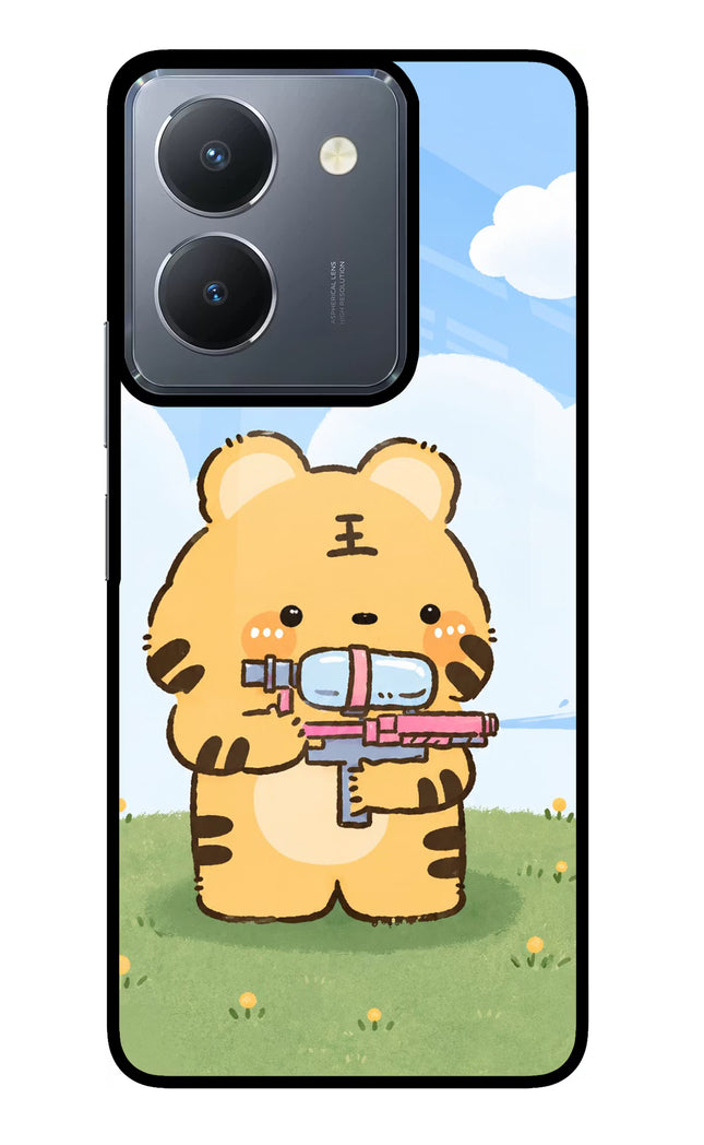 Tiger Treat Vivo Y36 Glass Case