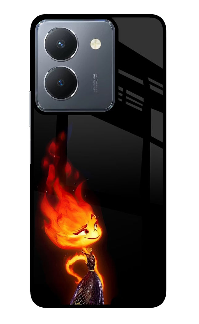 Ember Flame Vivo Y36 Glass Case