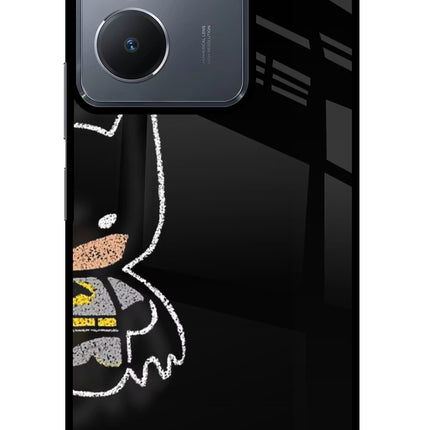 Bat Kitty Vivo Y36 Glass Case