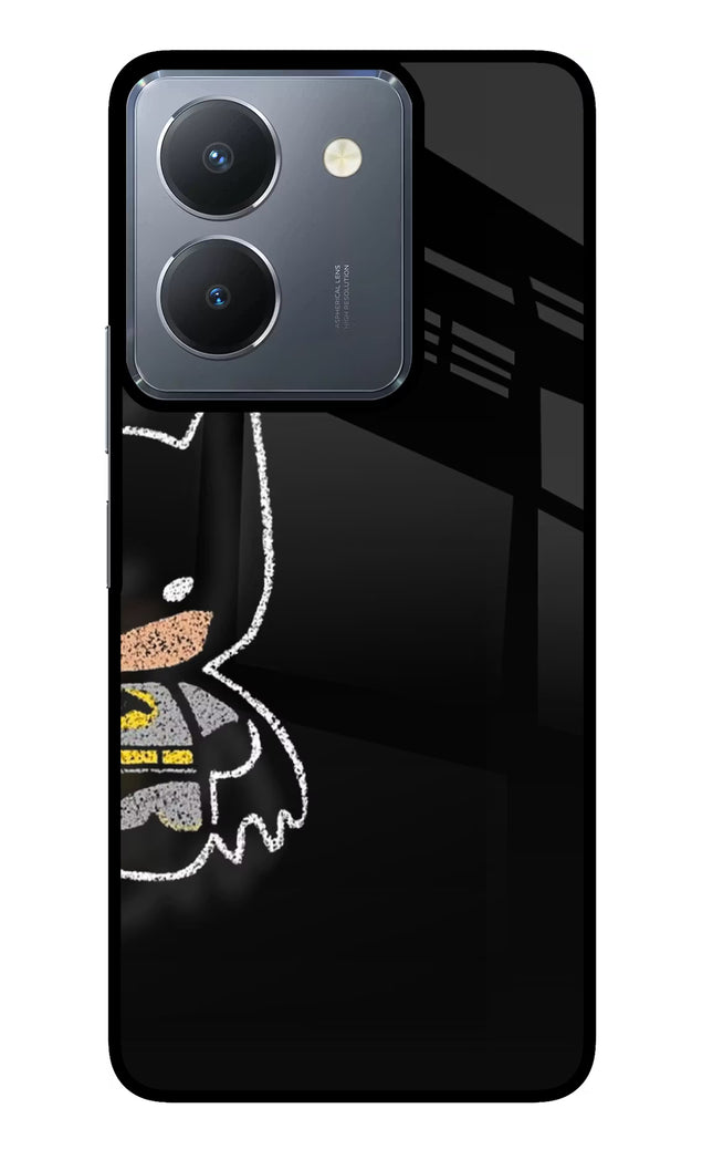 Bat Kitty Vivo Y36 Glass Case