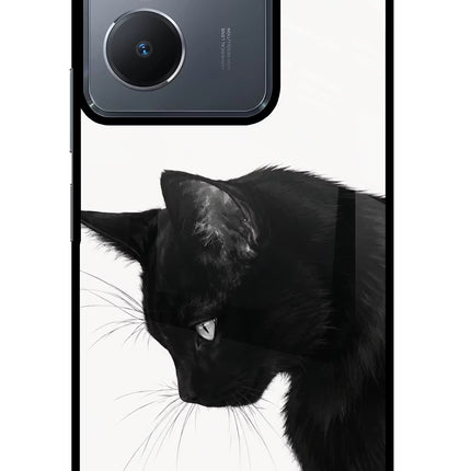 Shadow Gaze Vivo Y36 Glass Case