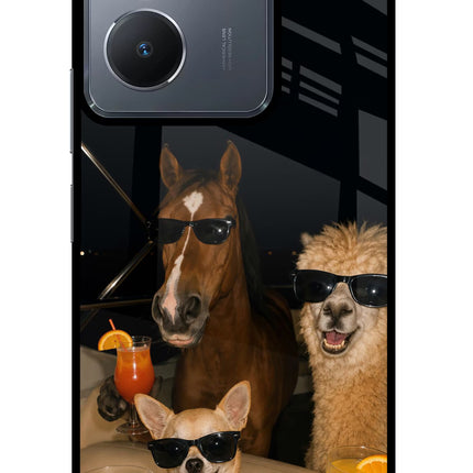 Party Squad Vivo Y36 Glass Case