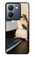 Hacker Hamster Vivo Y36 Glass Case