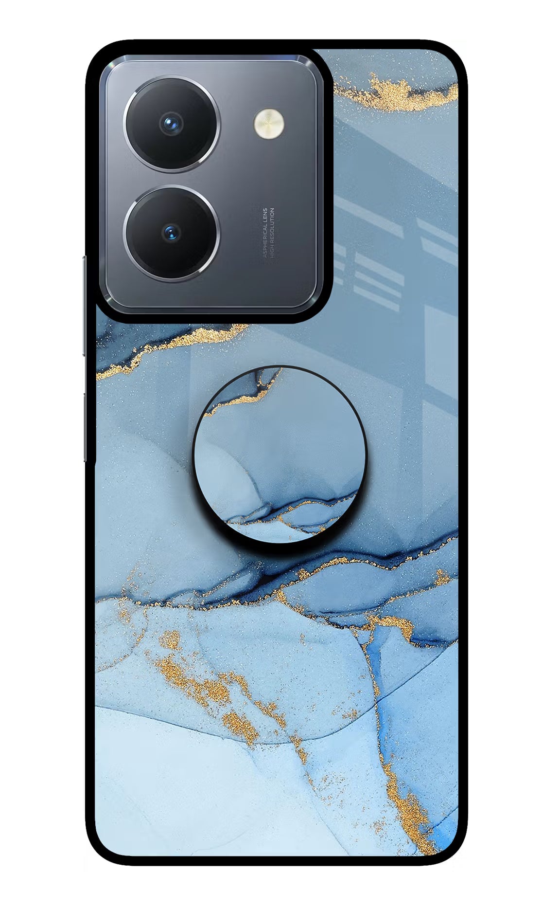 Blue Marble Vivo Y36 Pop Case by Casekaro