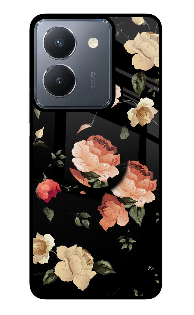 Flowers Vivo Y36 Pop Case by Casekaro