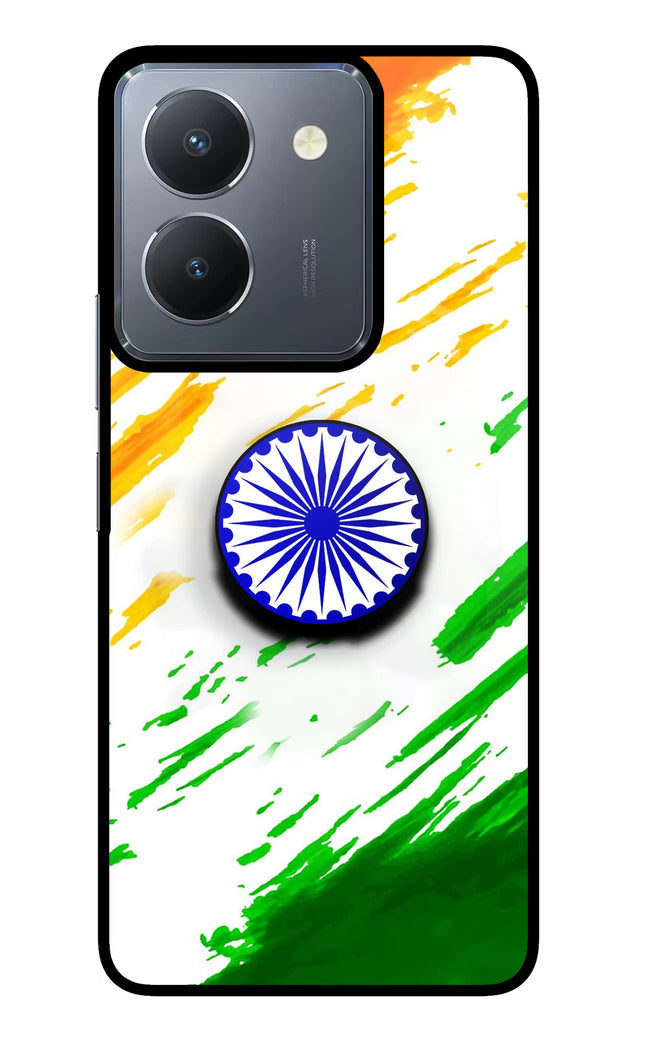 Indian Flag Ashoka Chakra Vivo Y36 Pop Case by Casekaro