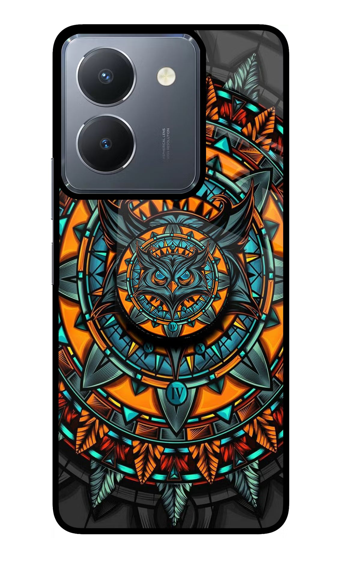 Angry Owl Vivo Y36 Pop Case by Casekaro