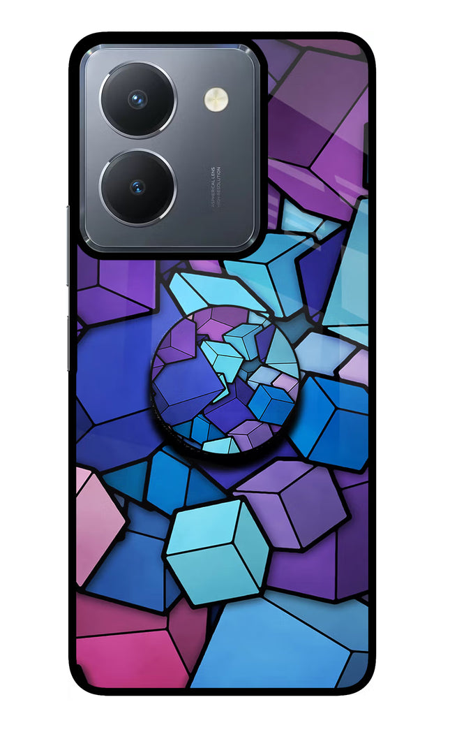 Cubic Abstract Vivo Y36 Pop Case by Casekaro